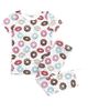 Norani Norani Girls' Kids Organic Short Sleeve Two-Piece Pajama Set - 1