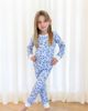 Norani Norani Snowman Fitted Two-Piece Stretch Organic Cotton Pajamas - 2