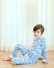 Norani Norani Snowman Fitted Two-Piece Stretch Organic Cotton Pajamas - 3