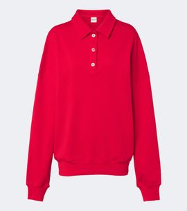 Norba Norba Julia cotton jersey polo sweatshirt