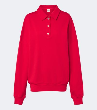 Norba Norba Julia cotton jersey polo sweatshirt