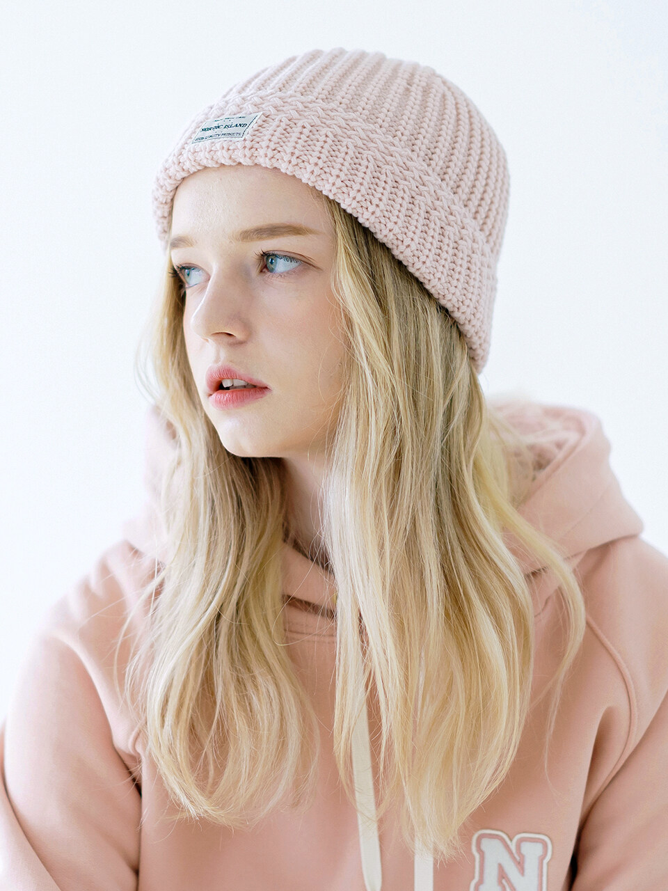 NORDIC ISLAND Beanie Iceland - Pink