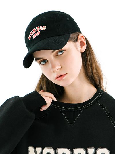 NORDIC ISLAND DW Camp Ball Cap - Black