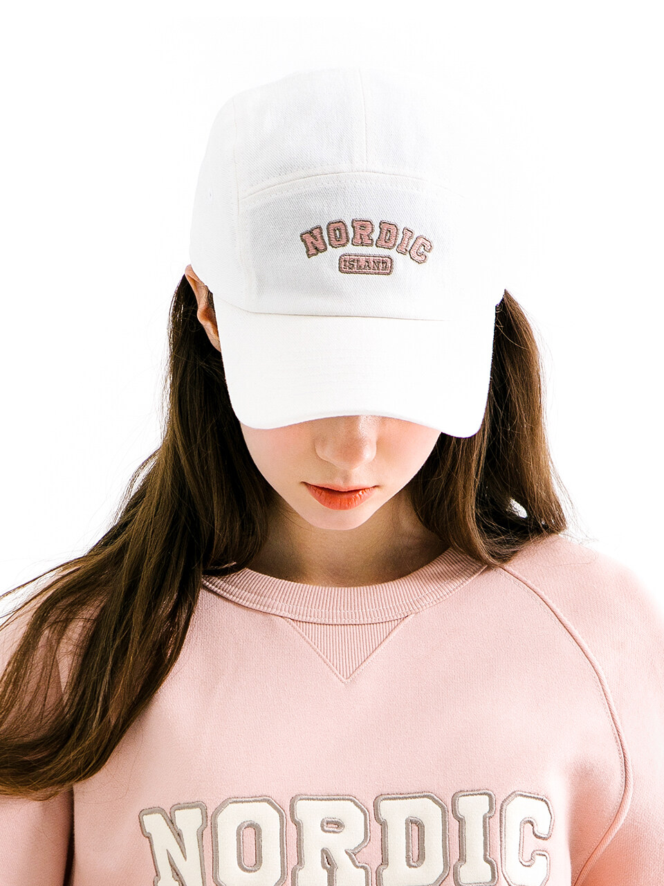 NORDIC ISLAND DW Camp Ball Cap - White