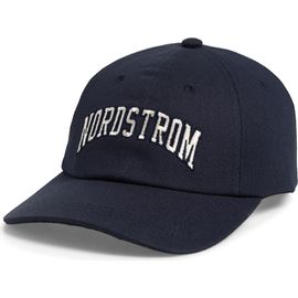 Nordstrom Nordstrom 125th Logo Adjustable Canvas Baseball Cap