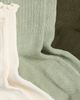Nordstrom Nordstrom 3-Pack Embroidered Lettuce Edge Ankle Socks - 2