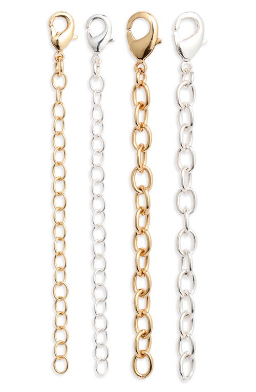 Nordstrom Nordstrom 4-Pack Necklace Extenders