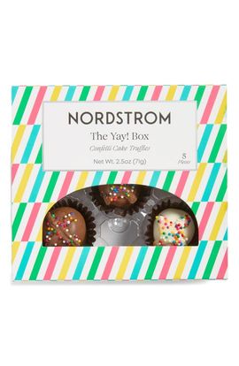 Nordstrom Nordstrom 5-Piece The Yay! Box Confetti Cake Truffles