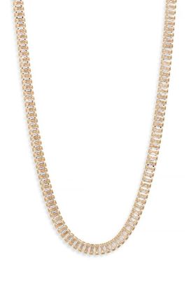 Nordstrom Nordstrom Baguette Cubic Zirconia Necklace