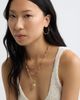 Nordstrom Nordstrom Bead Accent Hoop Earrings - 2