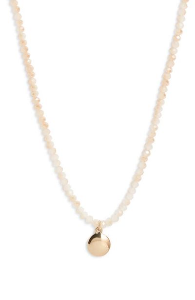 Nordstrom Nordstrom Beaded Charm Pendant Necklace