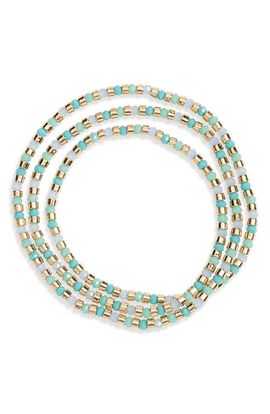 Nordstrom Nordstrom Beaded Convertible Bracelet