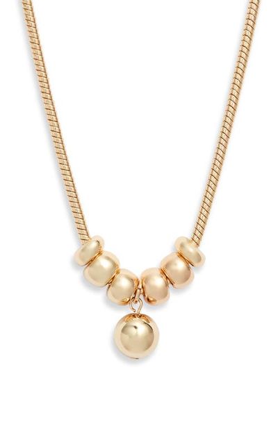 Nordstrom Nordstrom Beaded Orb Pendant Necklace