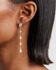 Nordstrom Nordstrom Bezel Cubic Zirconia Linear Drop Earrings - 3