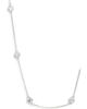 Nordstrom Nordstrom Bezel Cubic Zirconia Station Long Necklace - 1