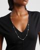 Nordstrom Nordstrom Bezel Cubic Zirconia Station Long Necklace - 2