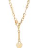 Nordstrom Nordstrom Bold Chain Heart Lariat Necklace - 1