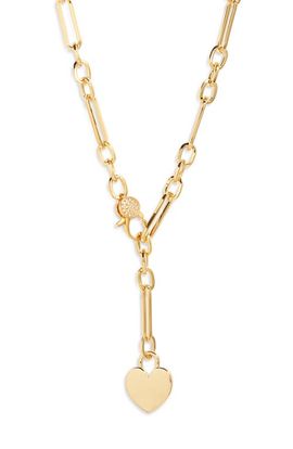 Nordstrom Nordstrom Bold Chain Heart Lariat Necklace