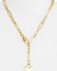 Nordstrom Nordstrom Bold Chain Heart Lariat Necklace - 3