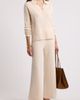 Nordstrom Nordstrom Cable Knit Wool & Cashmere Wide Leg Pants - 2