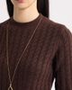 Nordstrom Nordstrom Cable Stitch Long Sleeve Minidress - 5