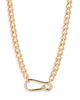 Nordstrom Nordstrom Carabiner Curb Chain Necklace - 1
