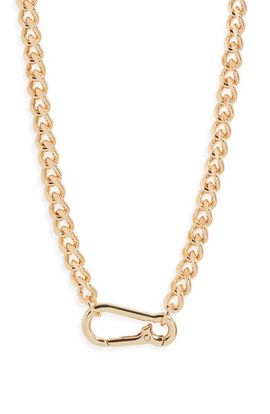 Nordstrom Nordstrom Carabiner Curb Chain Necklace