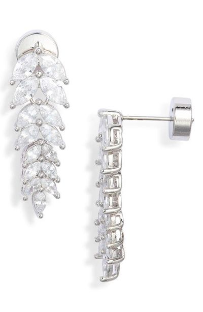 Nordstrom Nordstrom Cascading Marquise Cubic Zirconia Drop Earrings