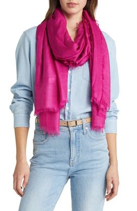 Nordstrom Nordstrom Cashmere & Silk Wrap
