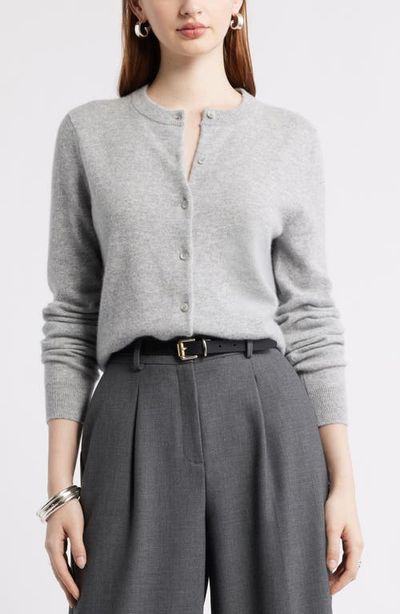 Nordstrom Nordstrom Cashmere Button-up Cardigan