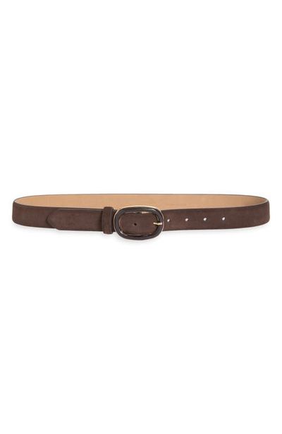 Nordstrom Nordstrom Cassidy Covered Buckle Suede Belt