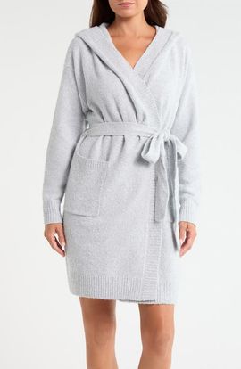 Nordstrom Nordstrom Cloud Soft Hooded Short Robe