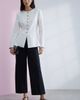 Nordstrom Nordstrom Collarless Linen Blend Blazer - 2