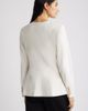 Nordstrom Nordstrom Collarless Linen Blend Blazer - 3
