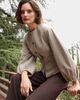 Nordstrom Nordstrom Collarless Sculpted Jacket - 1