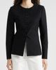 Nordstrom Nordstrom Collarless Textured Jacket - 1