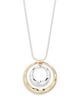 Nordstrom Nordstrom Concentric Circle Pendant Necklace - 1
