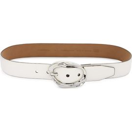 Nordstrom Nordstrom Cora Oval Buckle Leather Belt