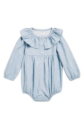 Nordstrom Nordstrom Corduroy Ruffle Bubble Romper