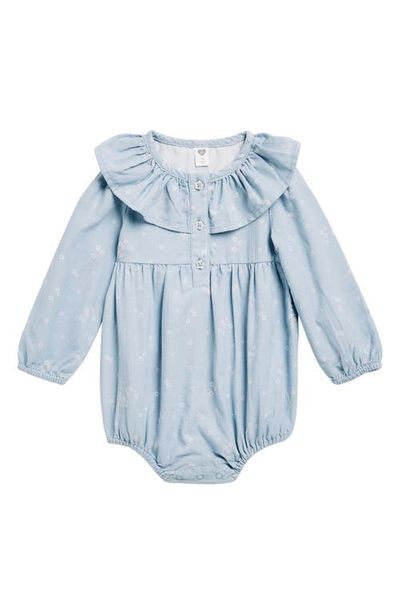 Nordstrom Nordstrom Corduroy Ruffle Bubble Romper