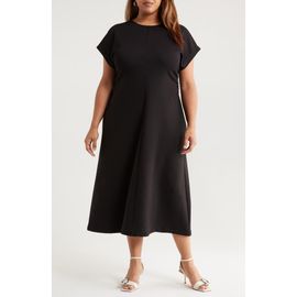 Nordstrom Nordstrom Crewneck Midi Dress