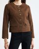 Nordstrom Nordstrom Crop Suede Jacket - 1