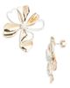 Nordstrom Nordstrom Crystal Center Open Petal Earrings - 1