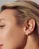 Nordstrom Nordstrom Crystal Huggie Hoop Earrings - 4