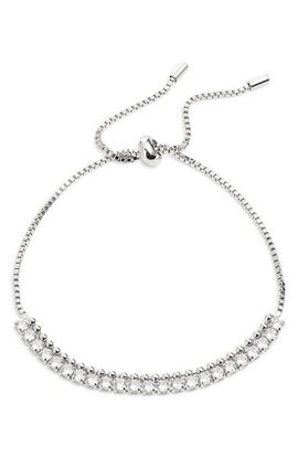 Nordstrom Nordstrom Cubic Zirconia Adjustable Tennis Bracelet