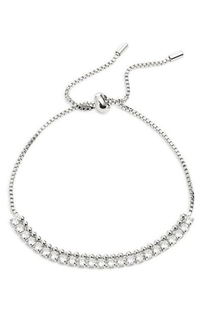 Nordstrom Nordstrom Cubic Zirconia Adjustable Tennis Bracelet