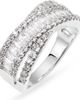 Nordstrom Nordstrom Cubic Zirconia Baguette Overlap Ring - 1