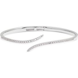 Nordstrom Nordstrom Cubic Zirconia Bypass Cuff Bracelet