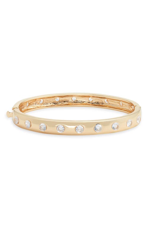 Nordstrom Nordstrom Cubic Zirconia Hinge Bangle Bracelet