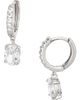 Nordstrom Nordstrom Cubic Zirconia Huggie Drop Earrings - 1